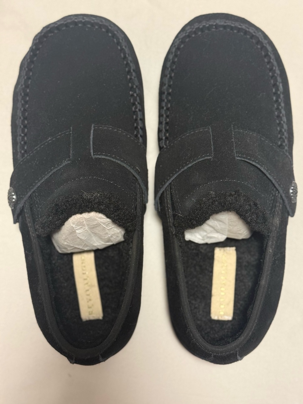 Women’s Revitalign Orthotic Cozy Suede Slip-Ons - Siesta Splendid - Size 8.5